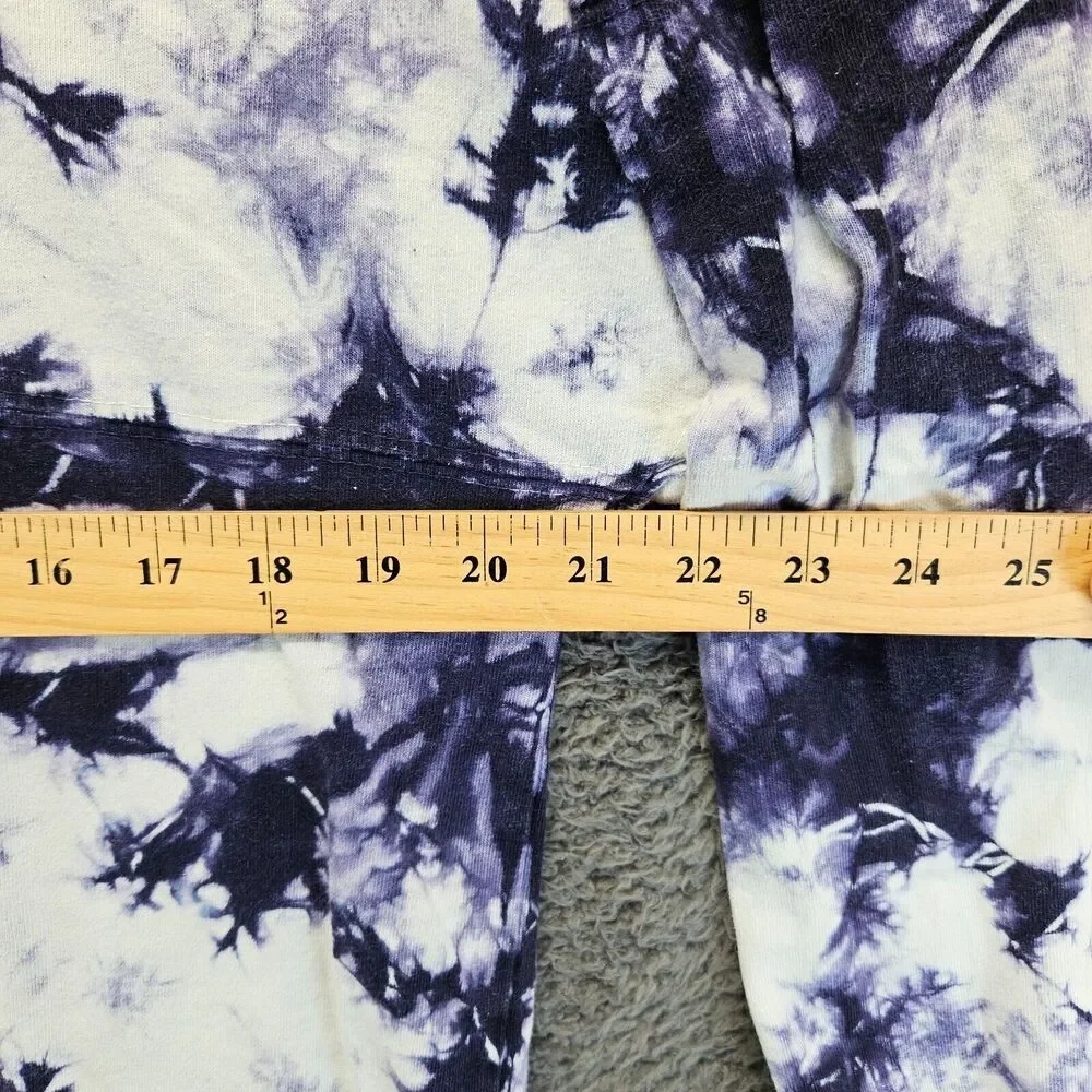 Texas Tech Spirit Jersey Shirt Adult Small Purple Tie‎ Dye Crewneck Pullover
